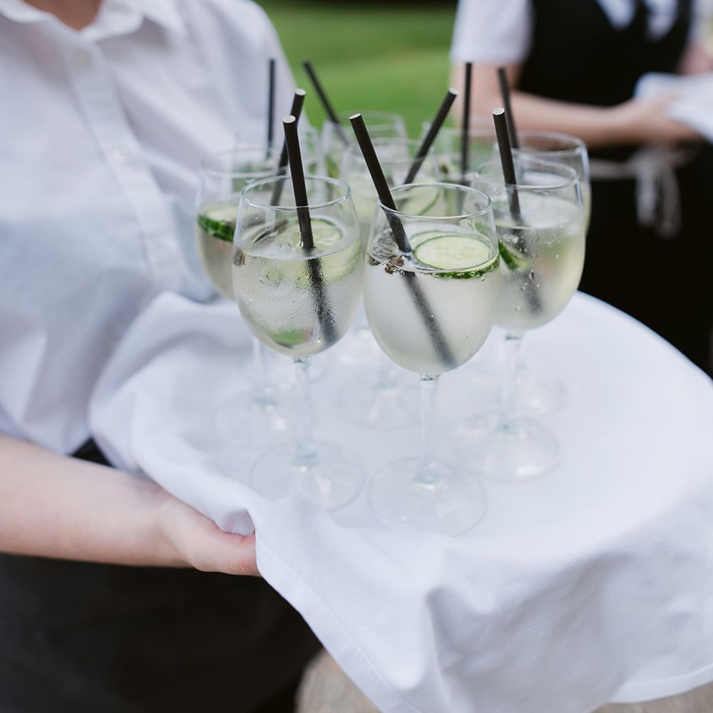 Hugo spritz wedding cocktails 