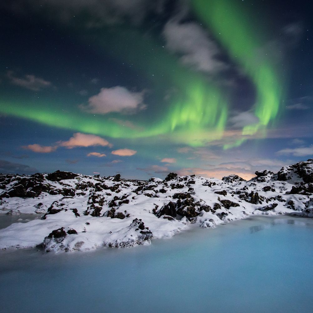 Northern lights in Iceland