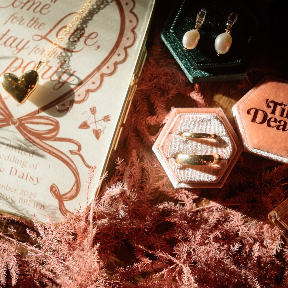 til death wedding rings details