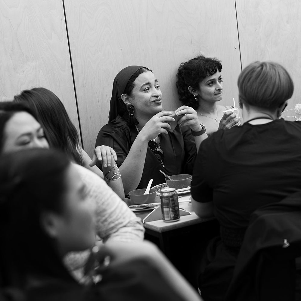 guests enjoy wedding speeches