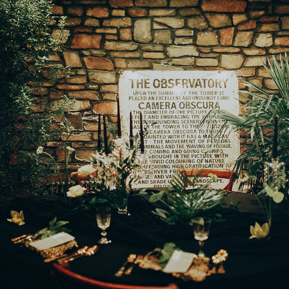 the observatory wedding layout