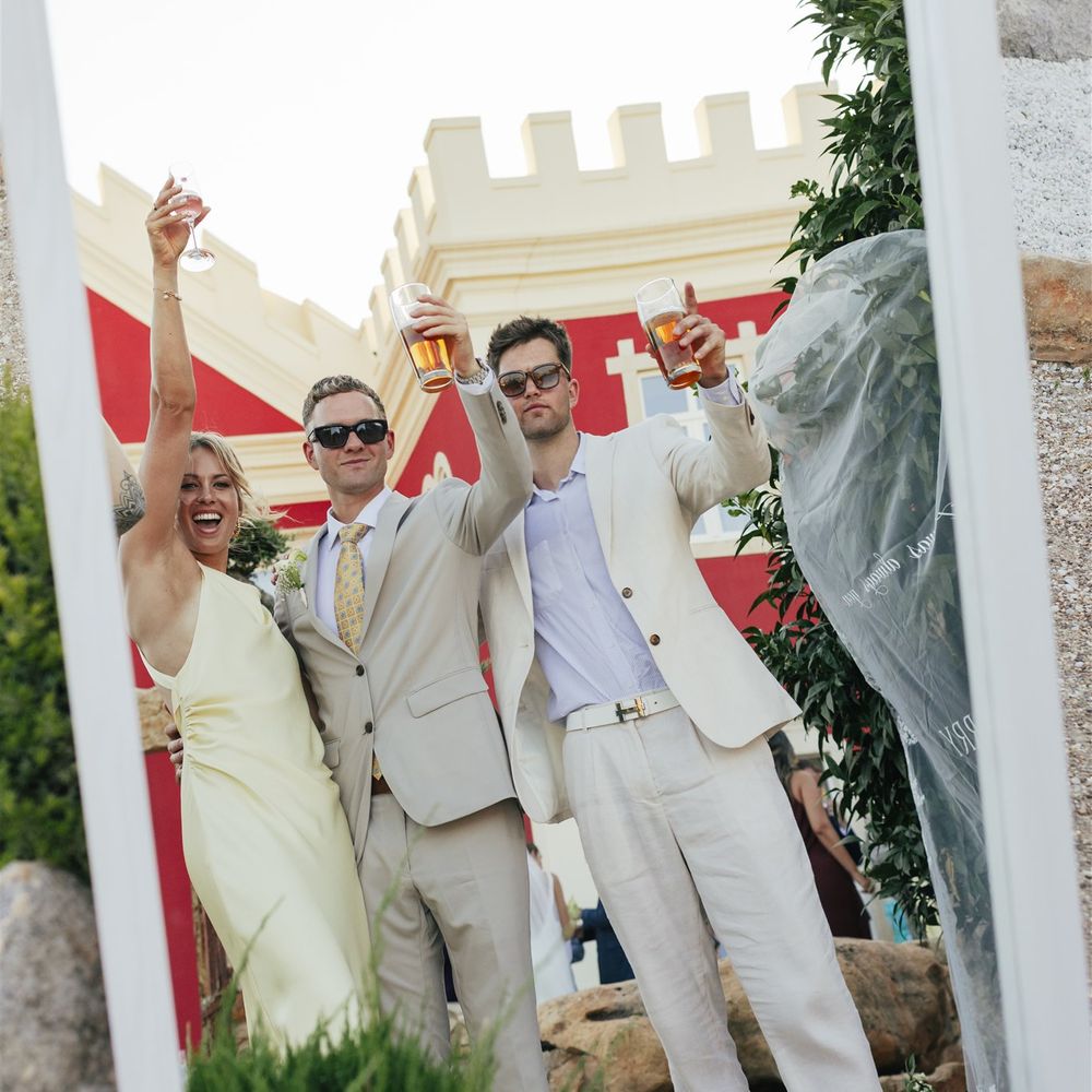 wedding mirror decor