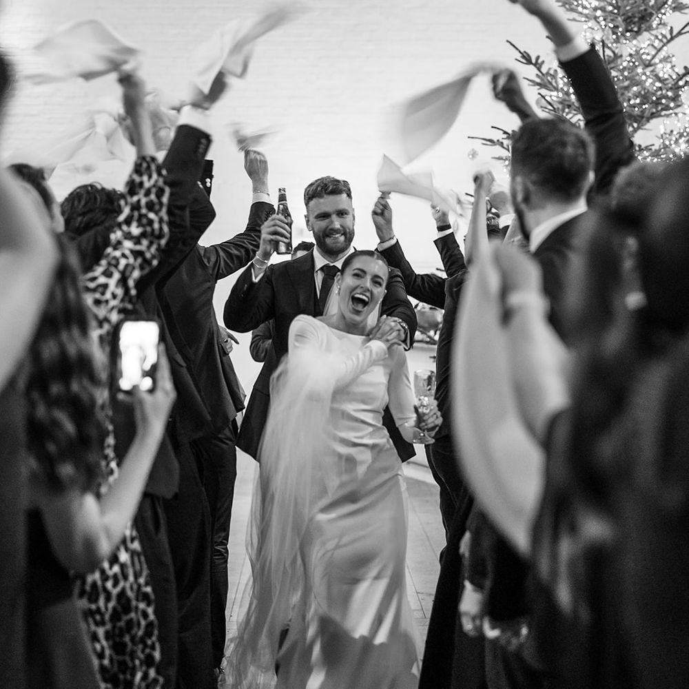 napkin wave entrance the barn at alswick