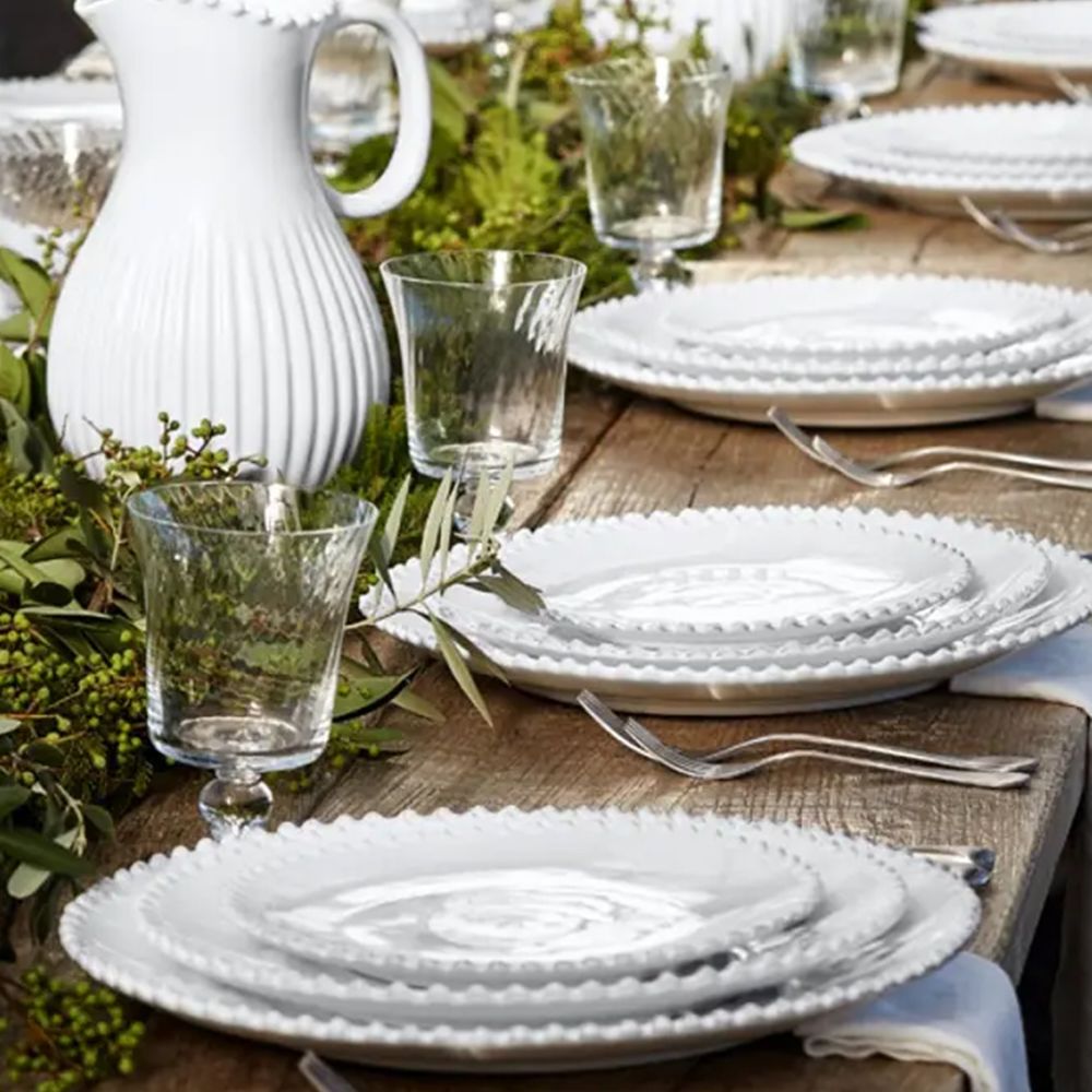 Costa Nova Pearl Set of 6 Dinner Plates