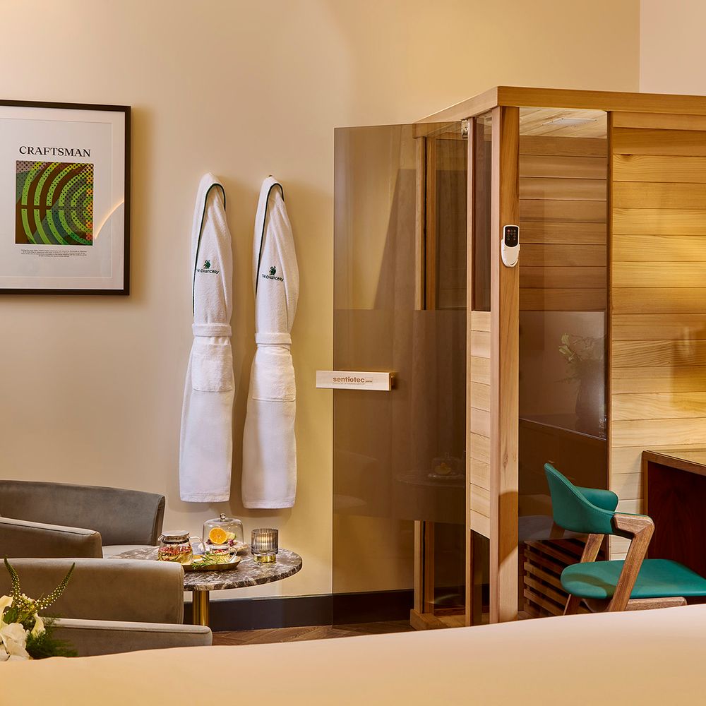 The Chancery Hotel Sauna Room