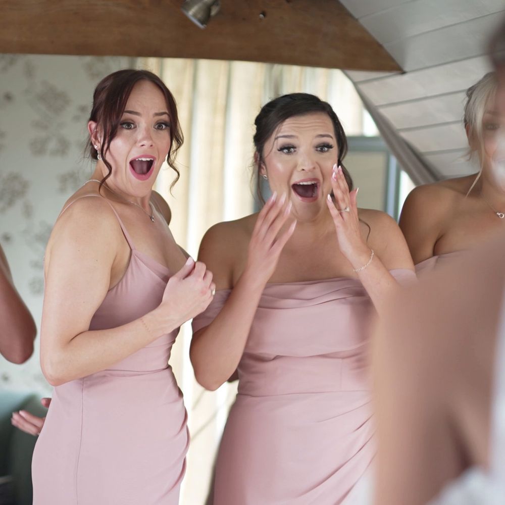 south farm wedding film bridesmaids reveal momentous films