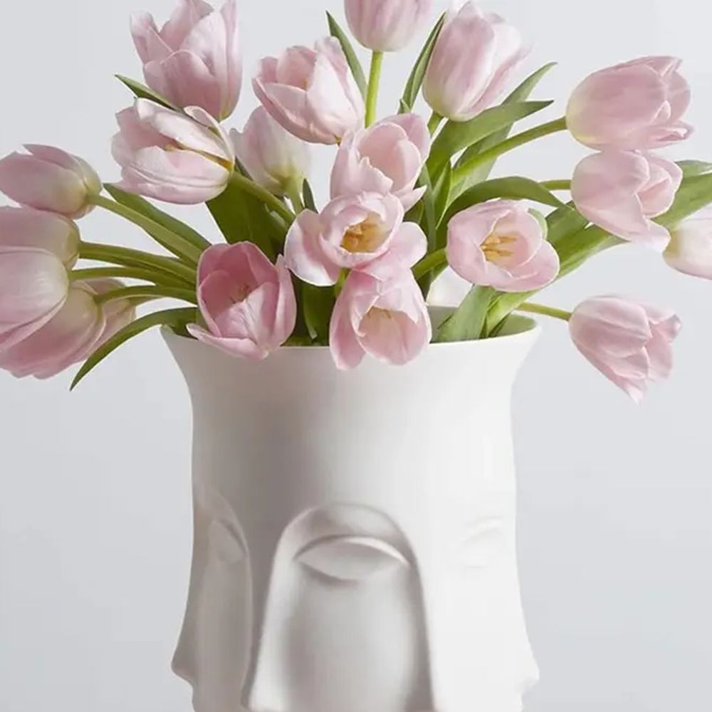Jonathan Adler Muse Dora Maar Vase, White