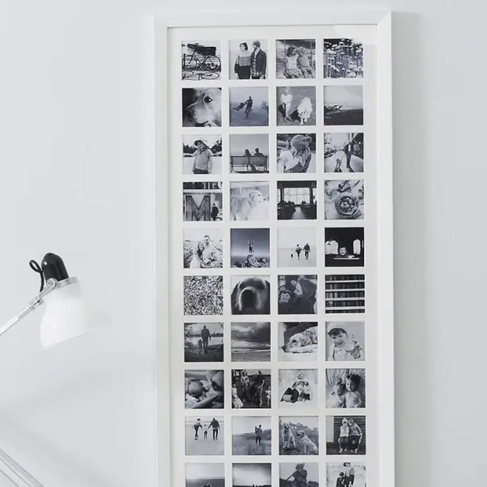 The White Company Year in Memories 52 Aperture Photograph Frame, White