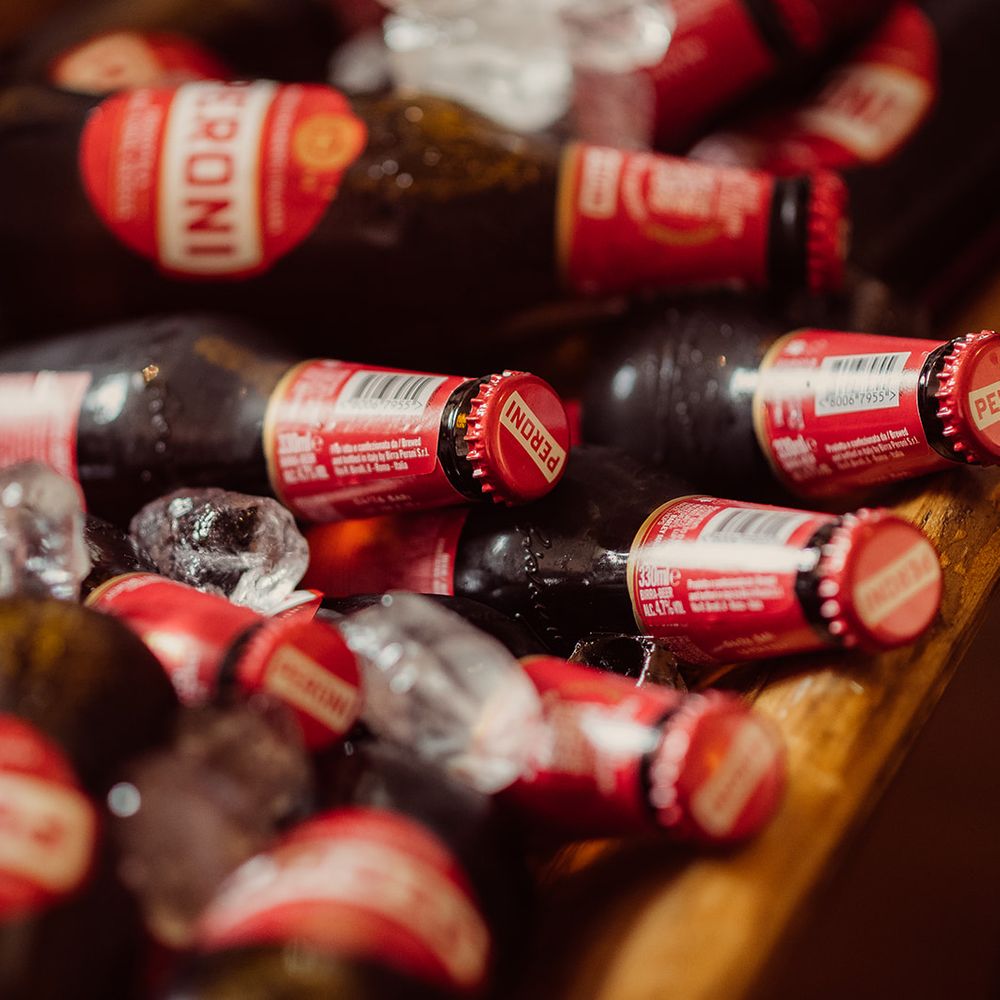 peroni beers wedding favours wedding drinks