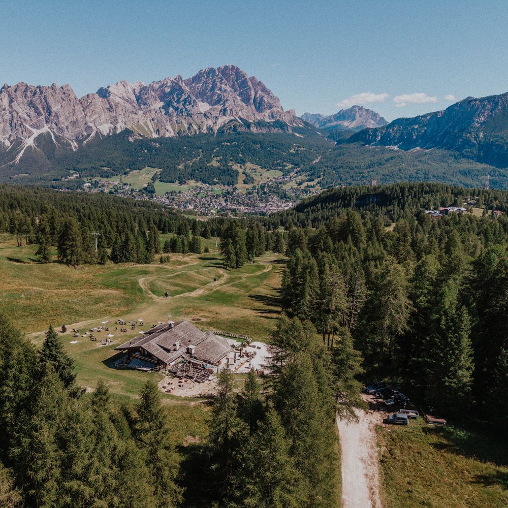 italian dolomites cortina d'ampezzo wedding venue