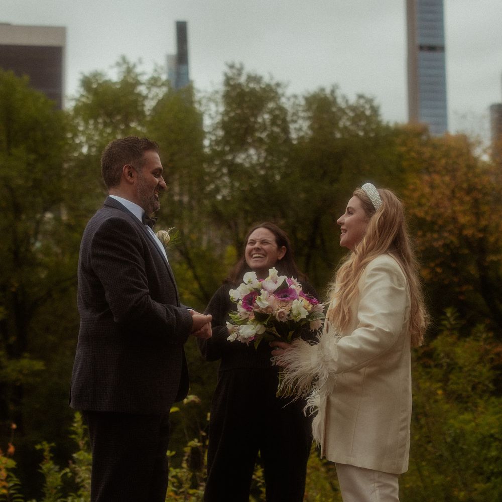 intimate bespoke ceremony in central park new york