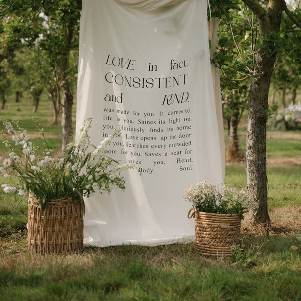 fabric-wedding-signage