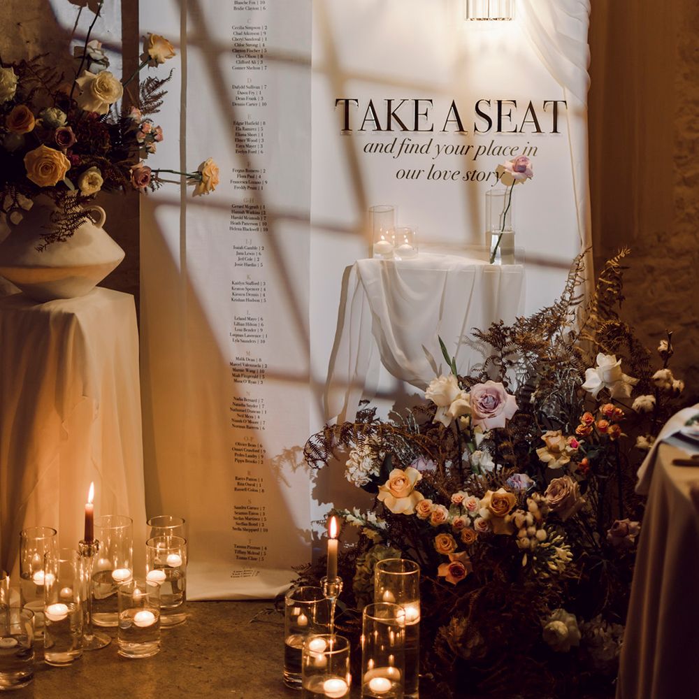 fabric-wedding-signage