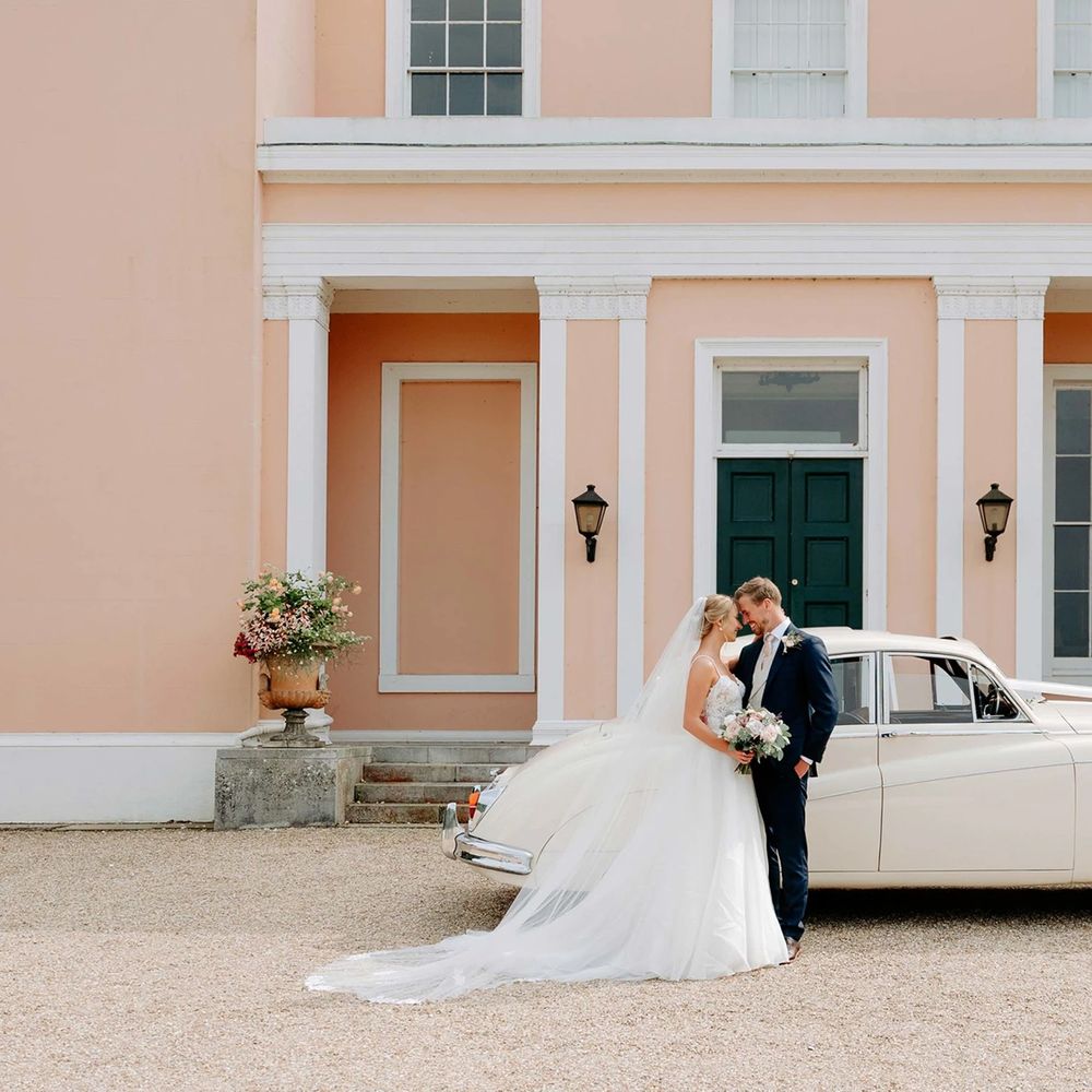 bignor park weddings in sussex front of house