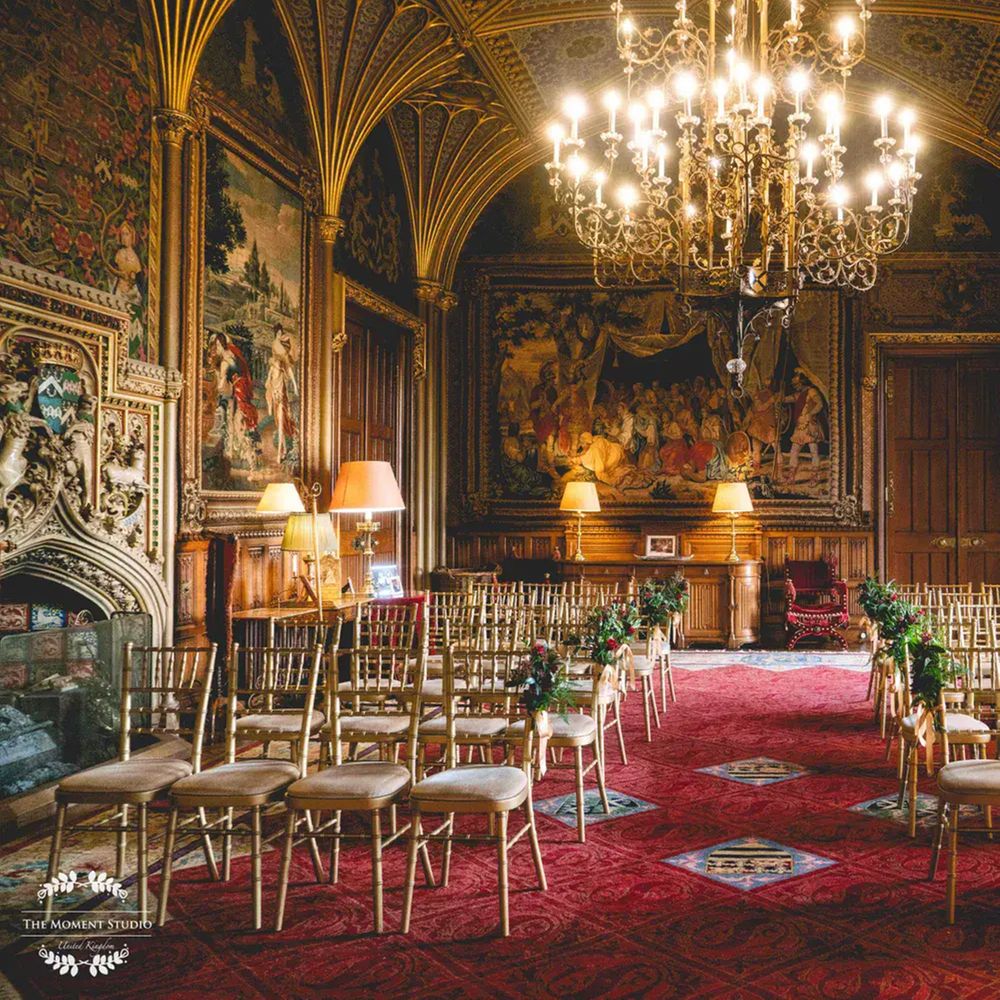 eastnor castle gothic drawing room