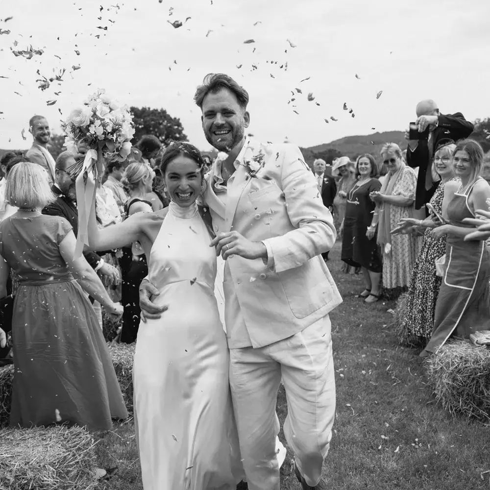 hollycombe home farm outdoor farm ceremony in sussex