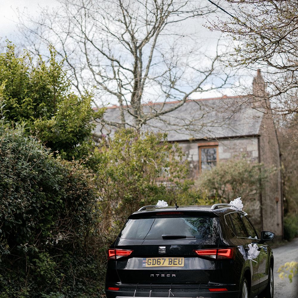 seat ateca wedding getaway car