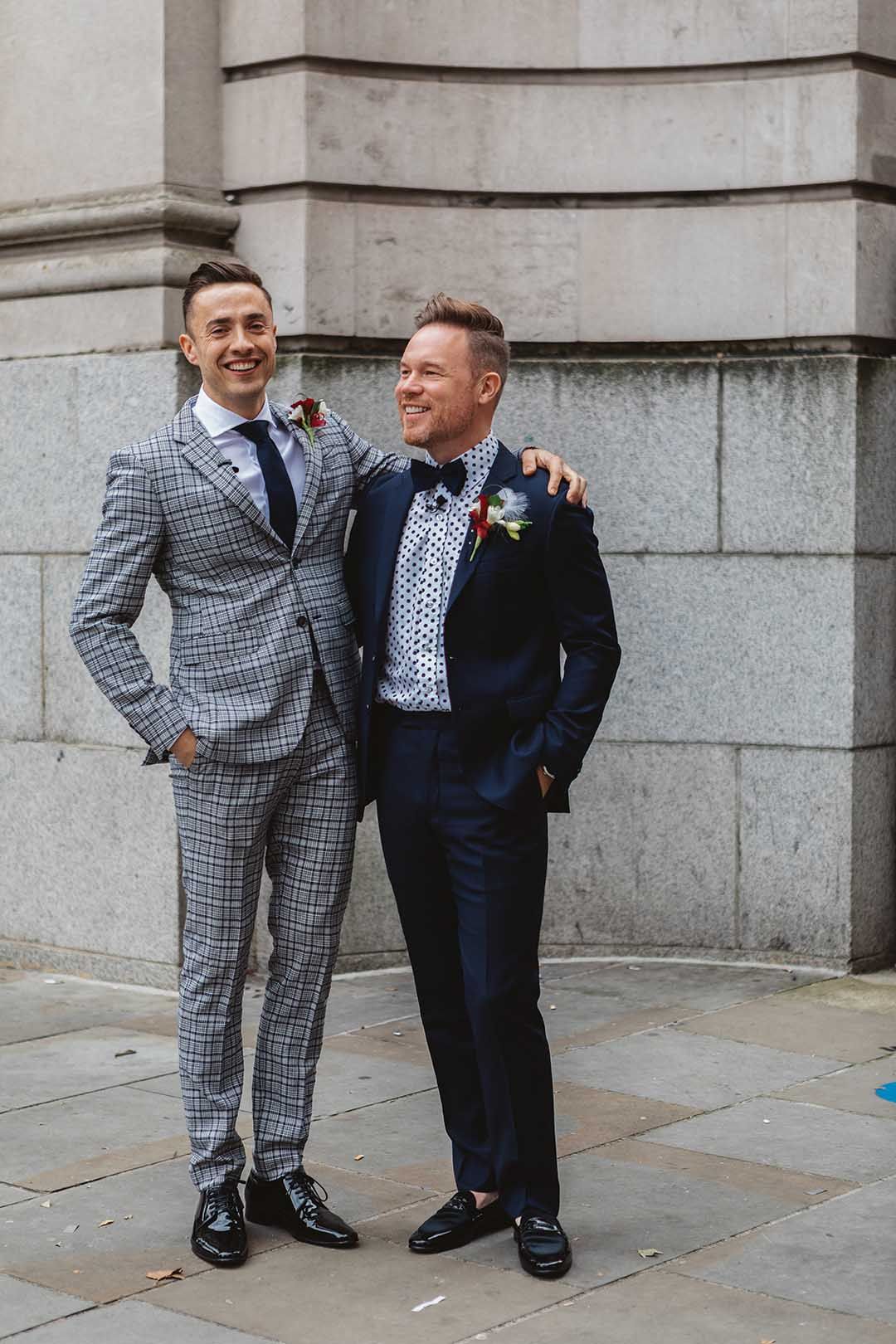 Gay men wedding suits hotsell