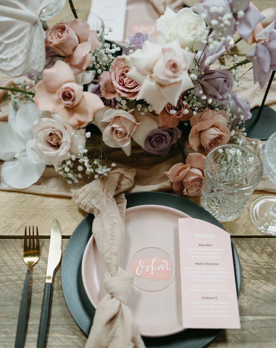 Pink and Purple Wedding Decor Ideas - Rock My Wedding