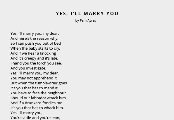 Funny Wedding Readings To Give Your Guests A Giggle