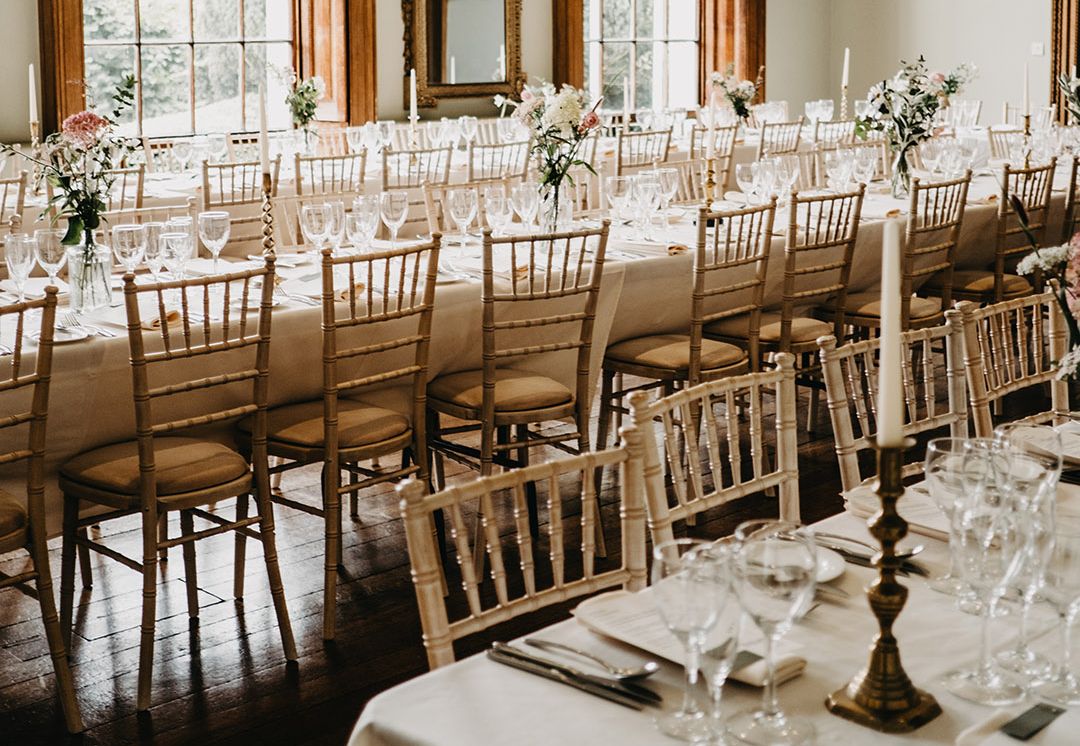 Classic Kelmarsh Hall Wedding With Mint Green Bridesmaid Dresses