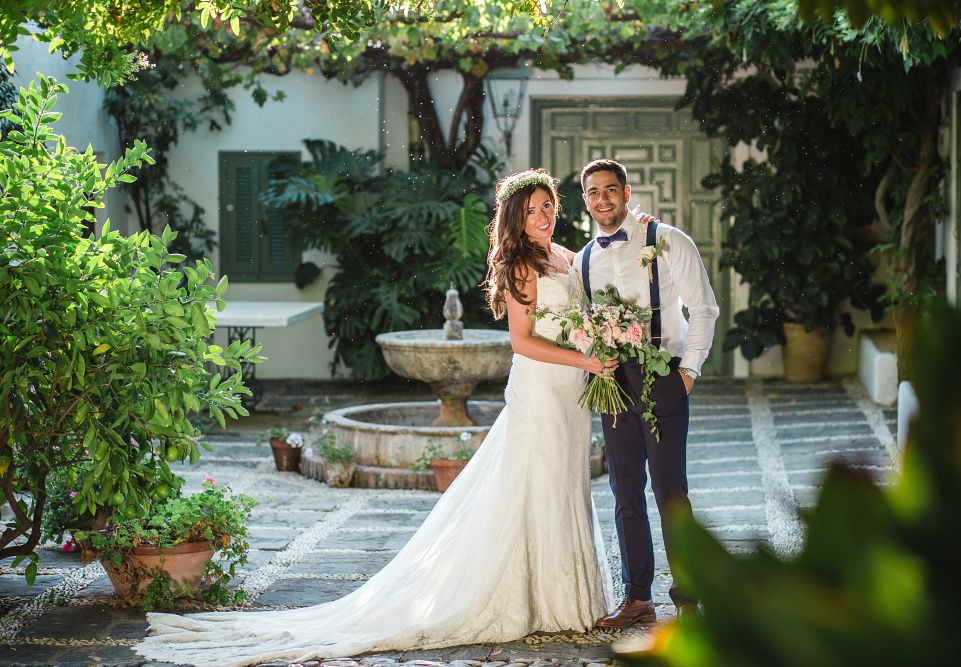 Romantic Blush & Lace Spanish Destination Wedding by Rachel Rose Weddings