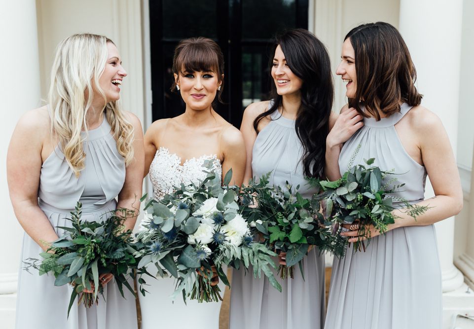 Stylish White, Greenery & Copper Wedding at Morden Hall, London with ...