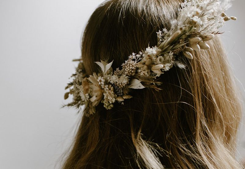 Flower Crown - 30 Inspiring Ideas Worn By Real Brides