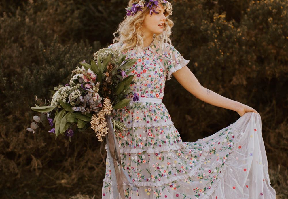 Natural Woodland Highland Bride Inspiration at Loch Lomond, Scotland ...