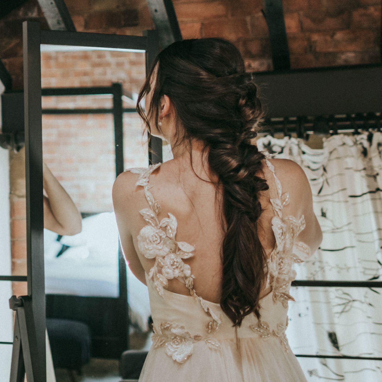 Bhldn heritage gown top used