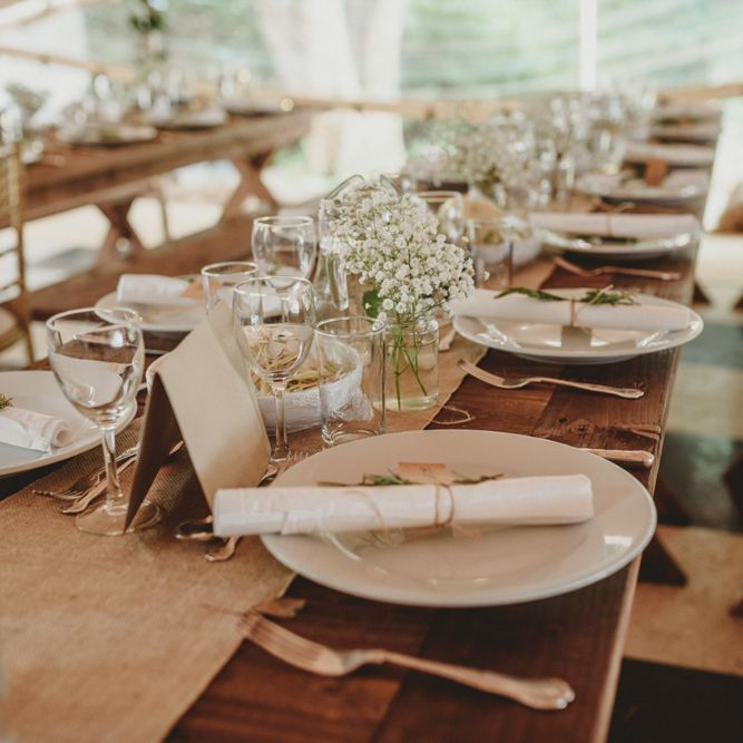 Connemara Ireland Wedding with Rustic Decor & Stretch Tent Marquee