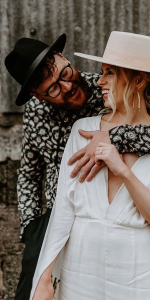 Wedding Jumpsuit With Cape