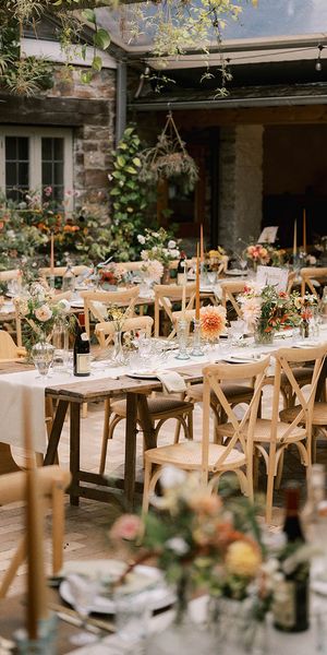 Coombe Trenchard wedding venue for classic wedding.