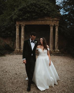 Classic and traditional Brympton House wedding.