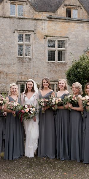 C5 GREY BRIDESMAID DRESSES CHARLOTTE AND IAN