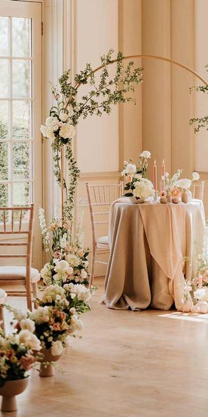 romantic elegant wedding theme