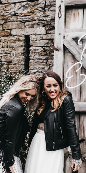 black adn white dress