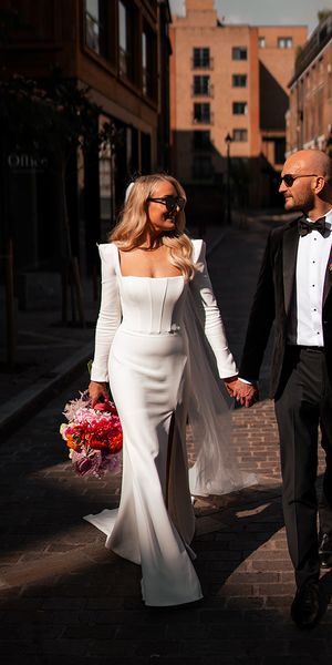 Shoreditch Studios black tie wedding in London