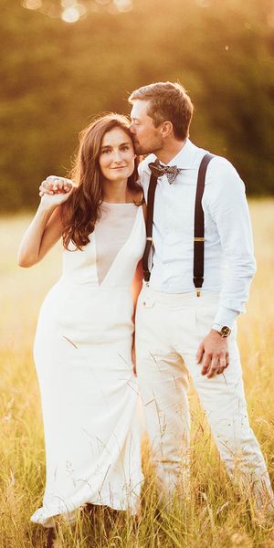 Sky Blue And Pink Wedding