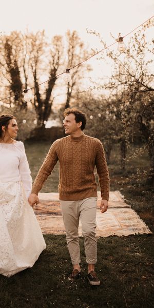 Casual wedding attire