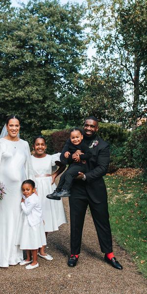 Family intimate wedding at Gilstrap Registry Office wedding