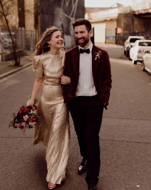 Gold Dress For Wedding