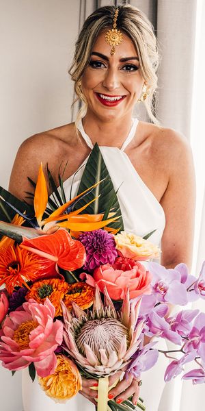 Tropical Wedding Bouquet