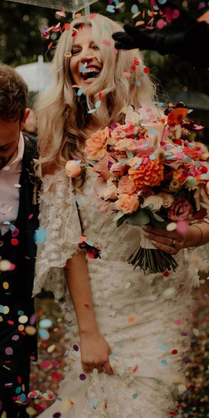 3d flower applique wedding dress