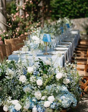 something blue wedding inspiration