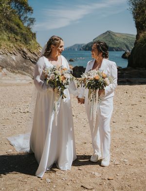 jess timea watermouth cove wedding