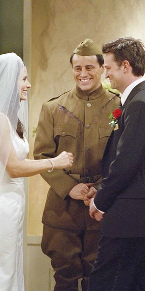 The One with Monica and Chandler's Wedding - Monica and Chandler getting married - Best TV Weddings