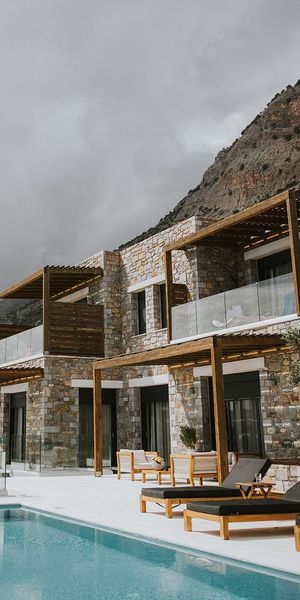 All inclusive honeymoon destination with pool in Crete, Greece