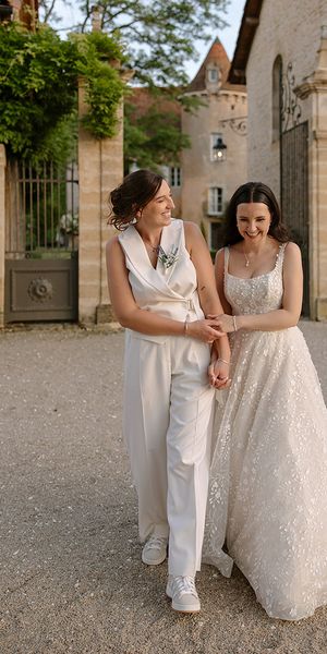 Sian & Amber at Domaine de Cazenac wedding 