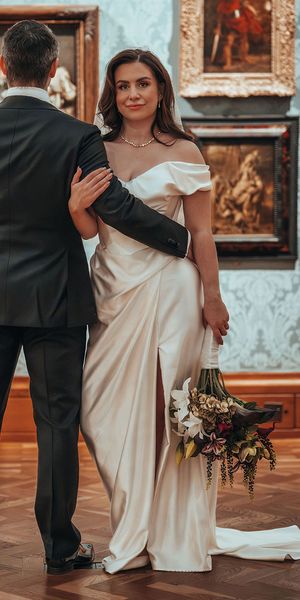 Julia & Conrad museum wedding 